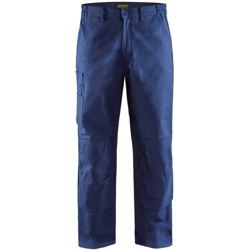 Pantalon de travail industrie poches genouillères Blaklader 1726 - Bleu foncé - 54 - Jambes courtes - Bleu foncé