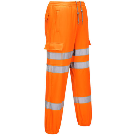 Pantalon Jogging Haute Visibilité couleur : Orange taille M - PORTWEST