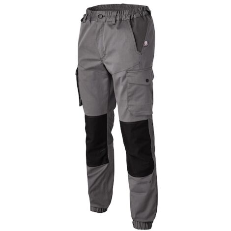 Pantalon jogging OVERMAX gris anthracite - 40 - MOLINEL