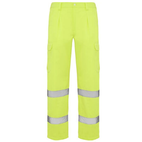 Pantalón Largo Alta Visibilidad Alfa Hv930955221  Amarillo Fluor     54