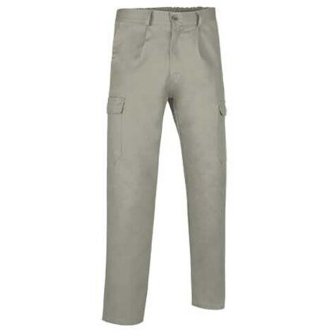 Pantalón largo multibolsillos con pinzas Caster L Beige arena