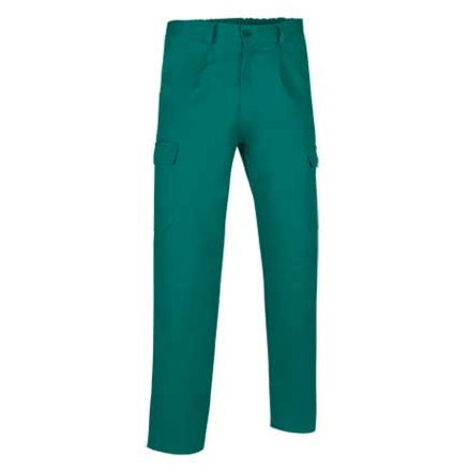 Pantalón largo multibolsillos con pinzas Caster L Verde amazonas