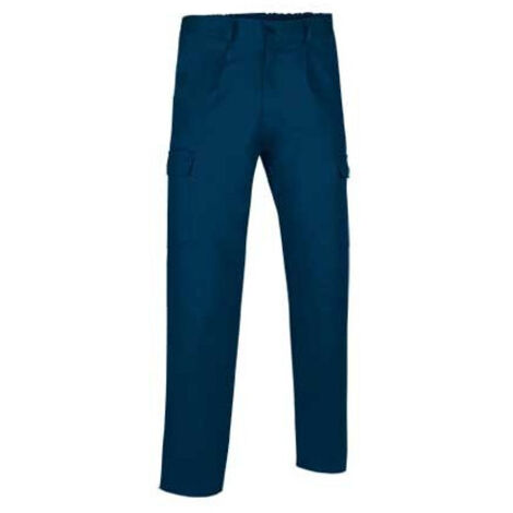 Pantalón largo multibolsillos con pinzas Caster XXL Azul marino noche