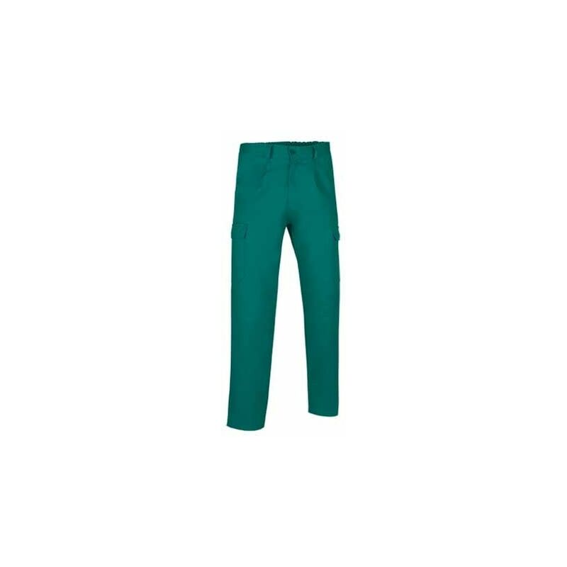 

Pantalón largo multibolsillos con pinzas Caster | XL - Verde amazonas - Valento