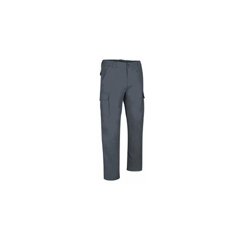 

Valento - Pantalón multibolsillos de corte clásico Roble | S - Gris cemento