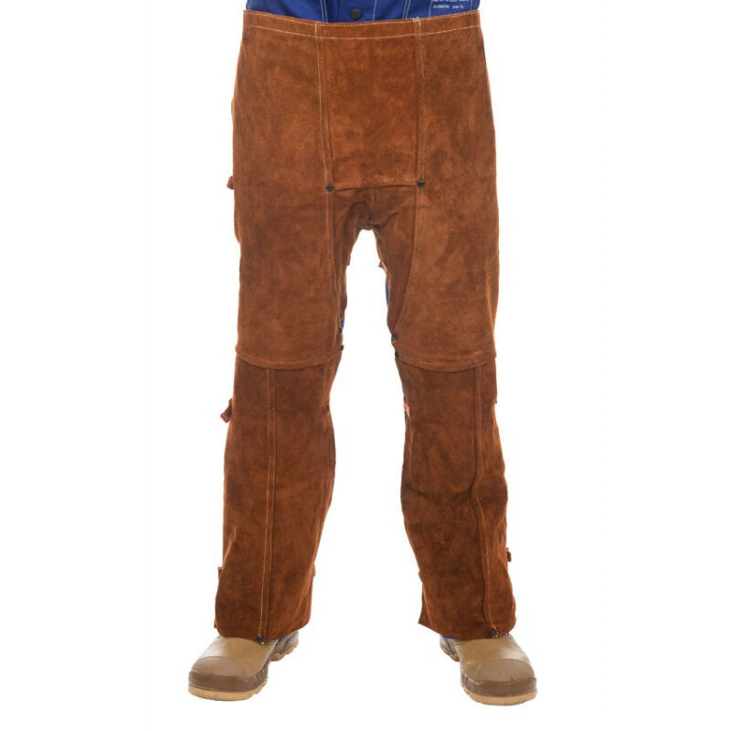 

Pantalón de soldador WELDAS con dorso abierto Lava Brown