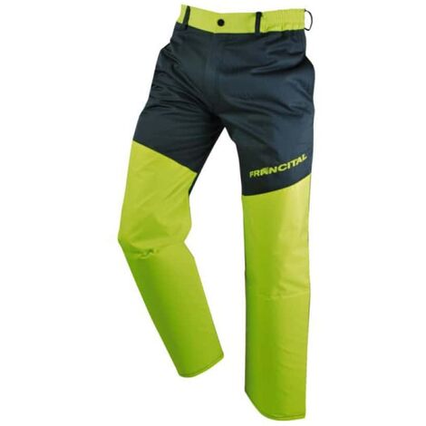 pantalon lure vert/jaune txs 19118-ve-xs