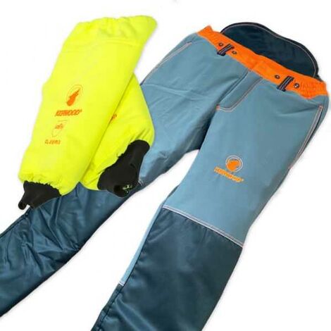 Pantalon + manchettes protection tronçonneuse taille XXXL Kerwood