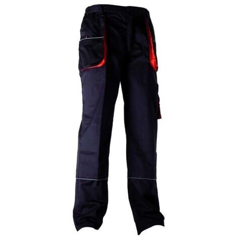 Pantalon Marine-noir T4 Poly-coton