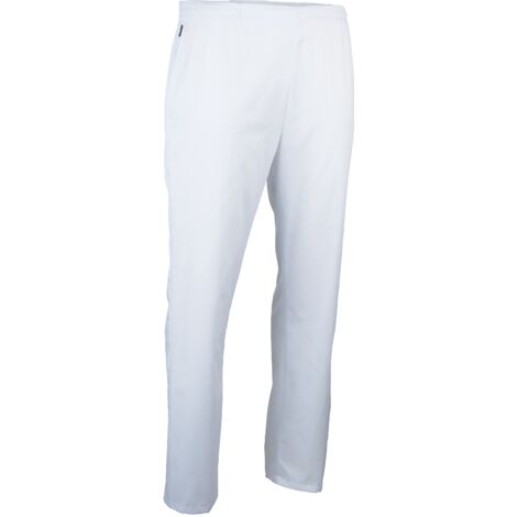 Pantalon médical taille élastiquée LMA SCALPEL Blanc S
