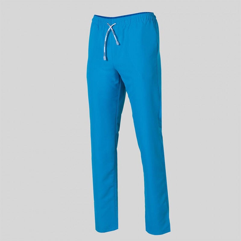 

Gary ´ S - Pantalón 100% microfibra color tolerante lejía GARY'S con bolsillos interiores lavable a 90ºC | XXL - Turquesa