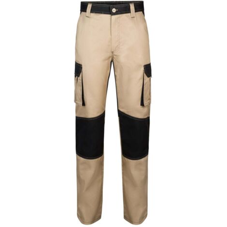 PANTALON MULTI-POCHES BEIGE / ARENA T / 52