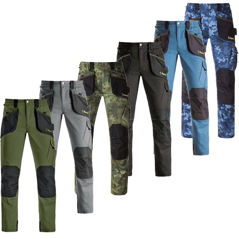 Pantalon de travail Kapriol Slick - m - Blau/Hellblau