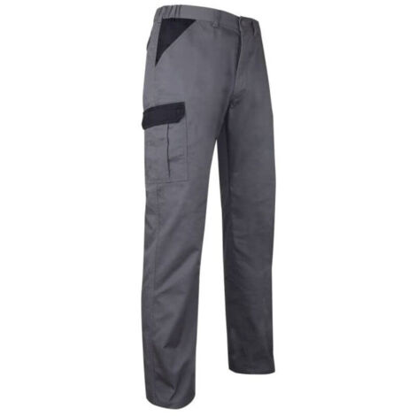 Pantalón multibolsillo LMA PERCEUSE talla 58 gris/negro