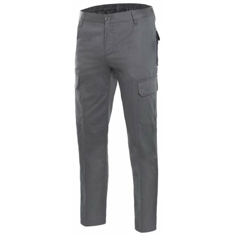 

PANTALÓN 100% ALGODÓN MULTIBOLSILLOS Gris 54