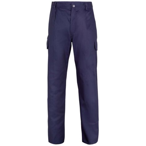 Pantalón Multibolsillos Azul Marino 54