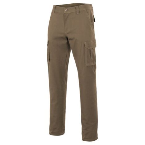 PANTALÓN MULTIBOLSILLOS Beige Arena 52