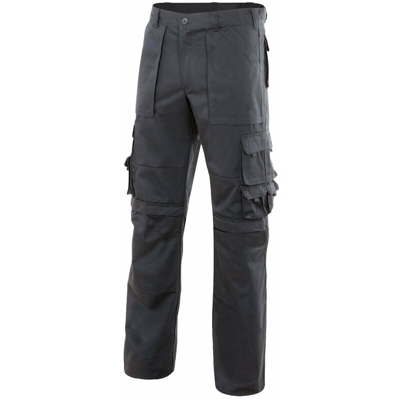 

PANTALÓN MULTIBOLSILLOS CON REFUERZO DE TEJIDO Negro 3XL