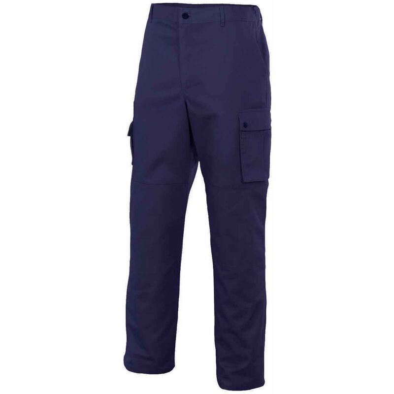 

Pantalon Con Refuerzos Azul Marino S