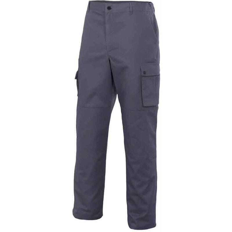 

Pantalon Con Refuerzos Gris S
