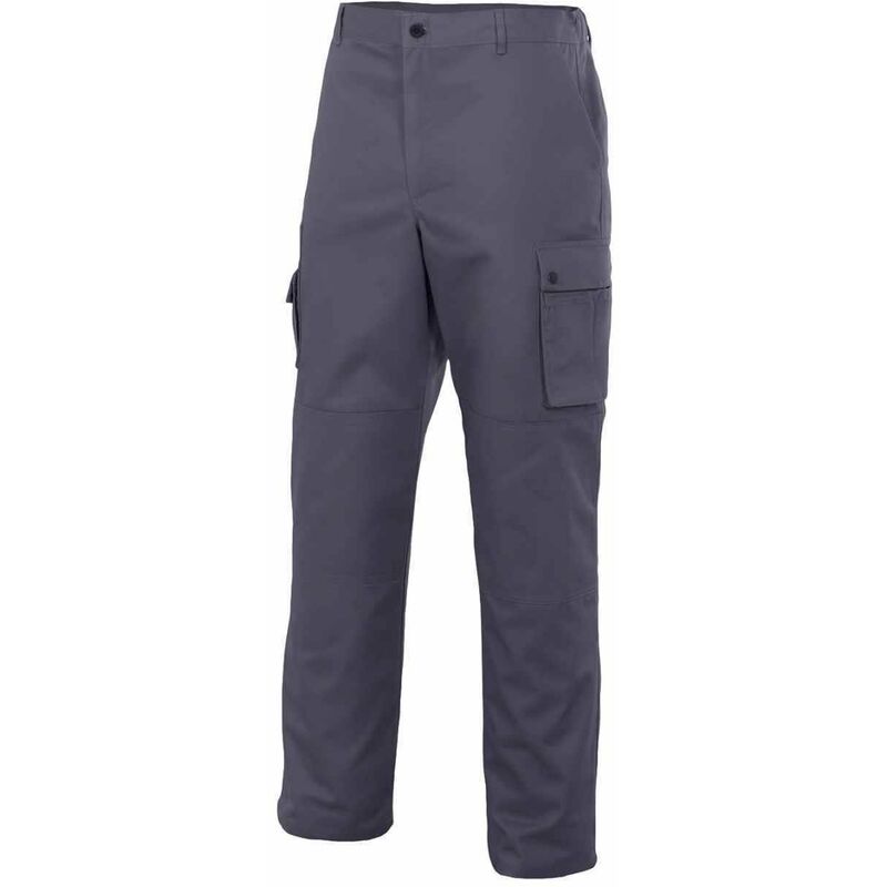 

Pantalon Con Refuerzos Gris M