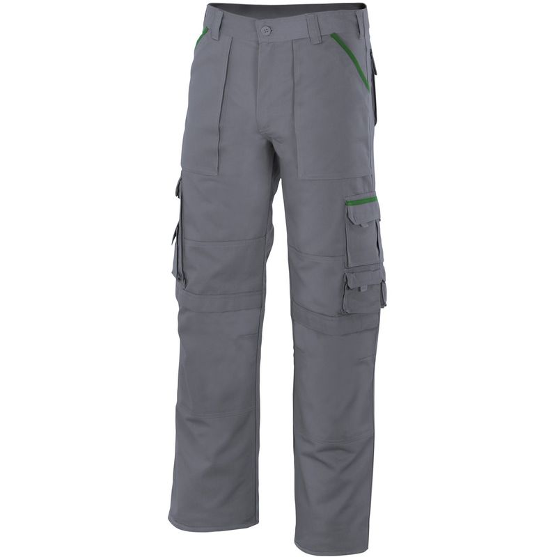 

PANTALÓN MULTIBOLSILLOS CON REFUERZO DE TEJIDO Gris M