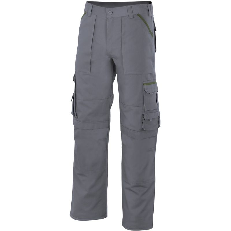 

PANTALÓN MULTIBOLSILLOS CON REFUERZO DE TEJIDO Gris XXL