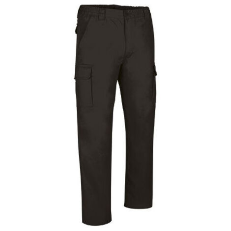 Pantalón multibolsillos de corte clásico Force S Negro