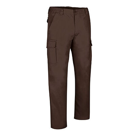 Pantalón multibolsillos de corte clásico VALENTO Roble L Marrón Nogal
