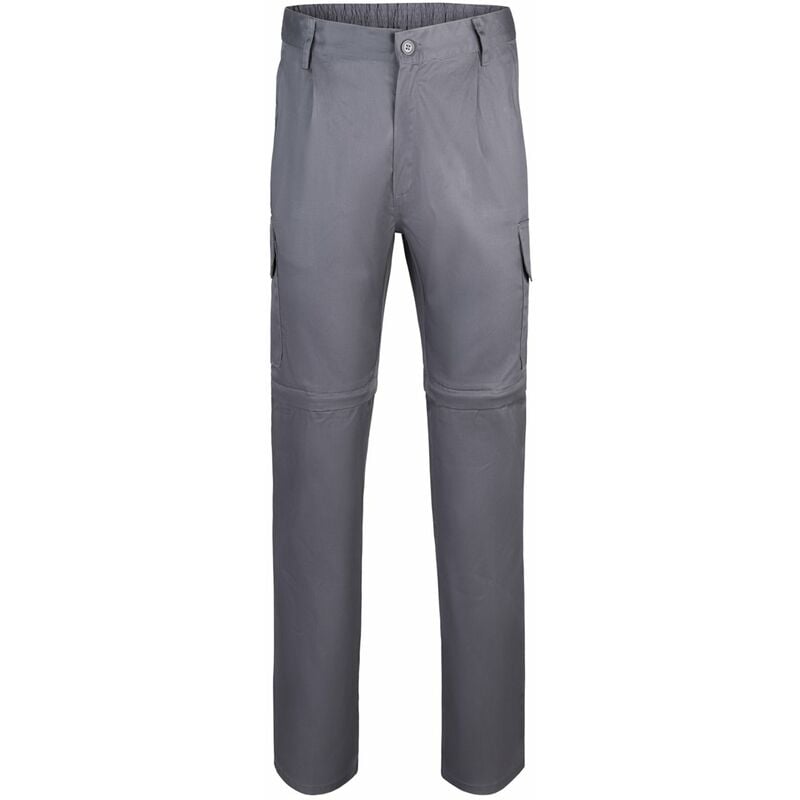 

PANTALON DESMONTABLE MULTIBOLSILLOS Gris 40