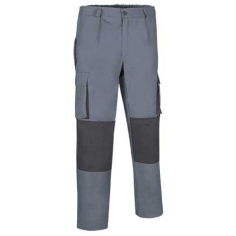 Pantalón multibolsillos en colores combinados Darko XL Gris humo / Gris carbón