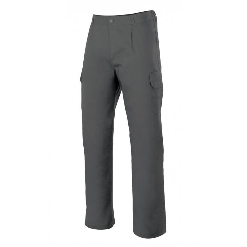 

Pantalón industrial forrado con pinzas Serie 103006 | Gris - 44 - Velilla