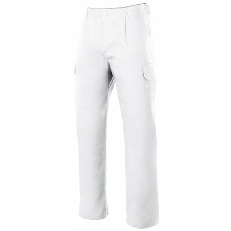 

PANTALÓN FORRADO MULTIBOLSILLOS Blanco 42