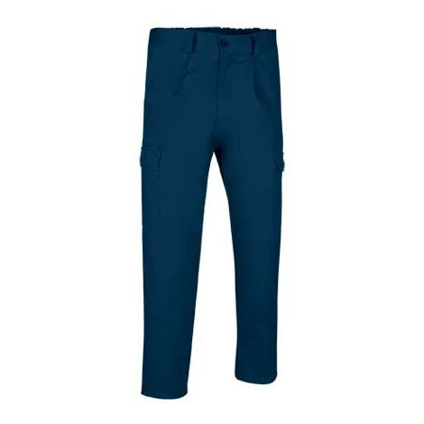 Pantalón multibolsillos para invierno VALENTO Winterfell L Azul Marino