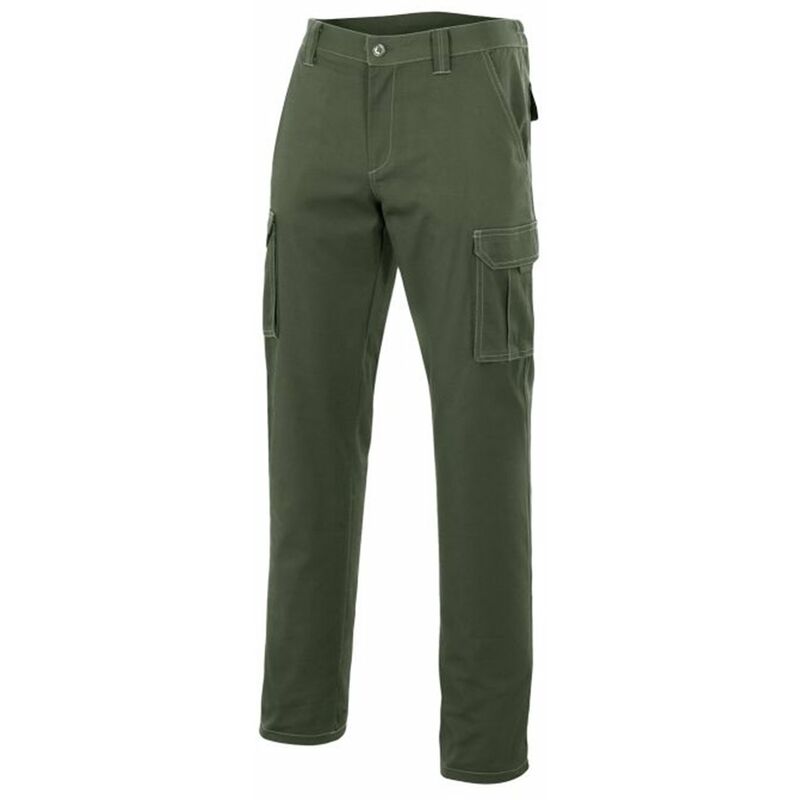 

PANTALÓN MULTIBOLSILLOS Verde Caza 52