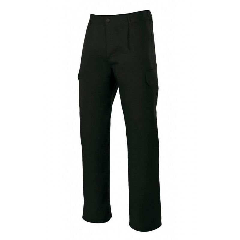 

Pantalón industrial con costura de seguridad y bolsillos de parche Serie 345 | Negro - 34 - Velilla