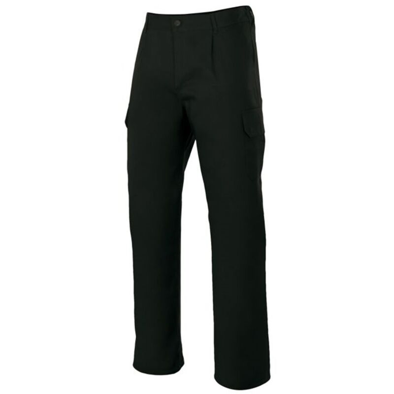 

Pantalón industrial con costura de seguridad y bolsillos de parche Serie 345 | Negro - 42 - Velilla