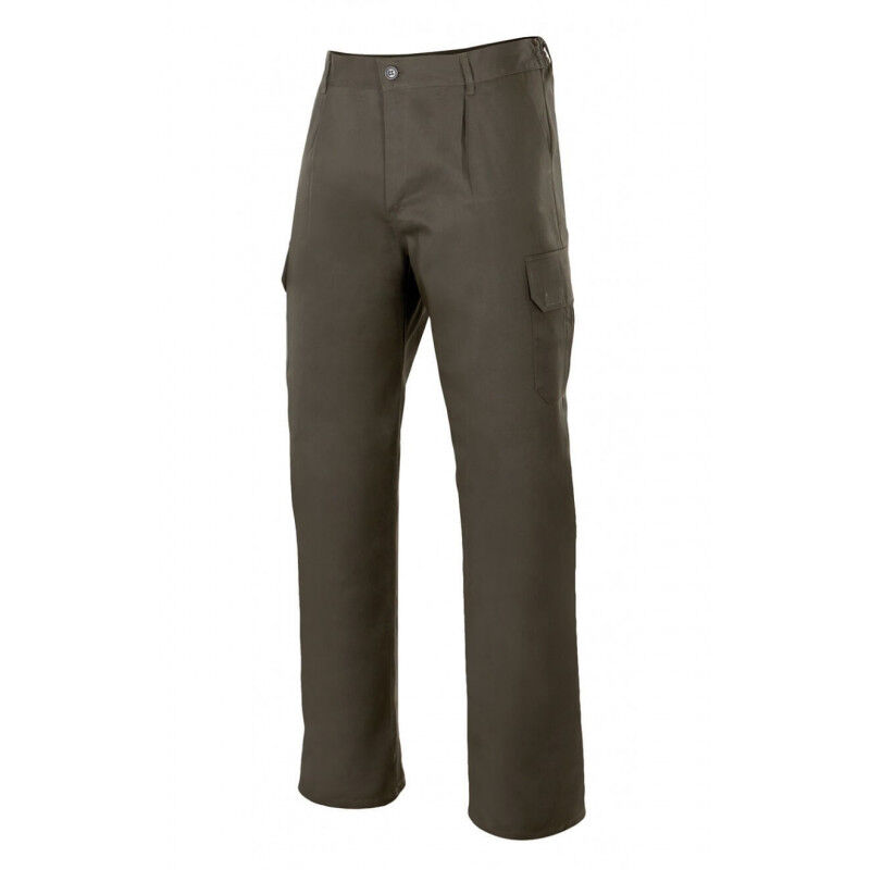 

Pantalón industrial con costura de seguridad y bolsillos de parche Serie 345 | 54 - Verde caza - Velilla
