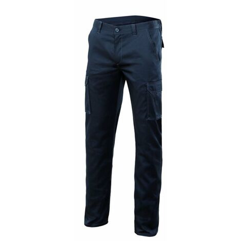 Pantalón stretch multibolsillos Negro 52