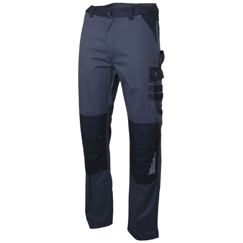 Pantalon de travail LMA |Zéro métal| SULFATE Gris Foncé / Noir 58