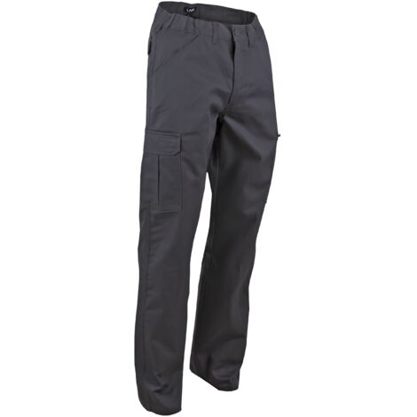 Pantalon multipoche zéro métal LMA BORNE Gris XL.
