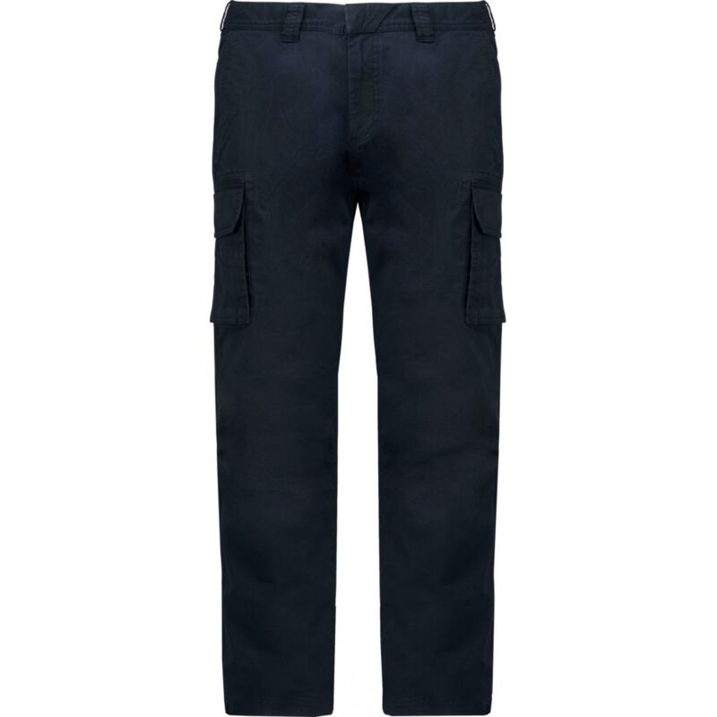 Pantalon multipoches Kariban Bleu Marine 44