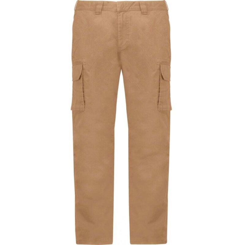 Kariban - Pantalon multipoches Camel 52
