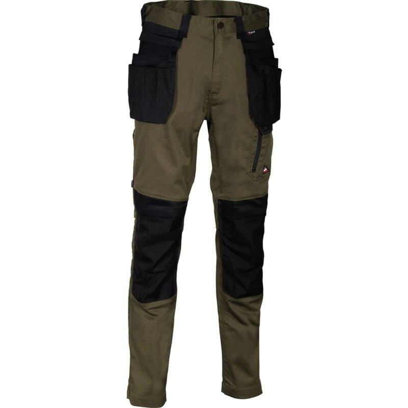 Pantalon Multipoches PAKATTI taupe/noir - Taille standard - COFRA - V721-0-03 42