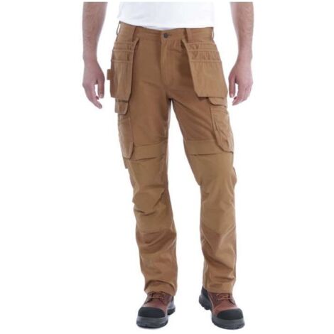 PANTALON MULTIPOCHES STEEL Marron - 211 - CARHARTT - 103337 38