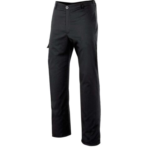 Pantalón negro con bolsillos para industria alimentaria VELILLA 403007 L Negro