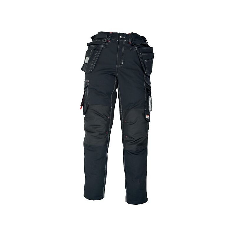 Pantalon panblack+ noir 65% polyester 35% coton 270g/m² taille 42 Kiplay