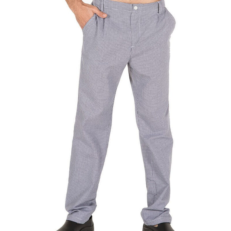 

Pantalón de servicios en tejido vichy de pata de gallo GARY'S | 50