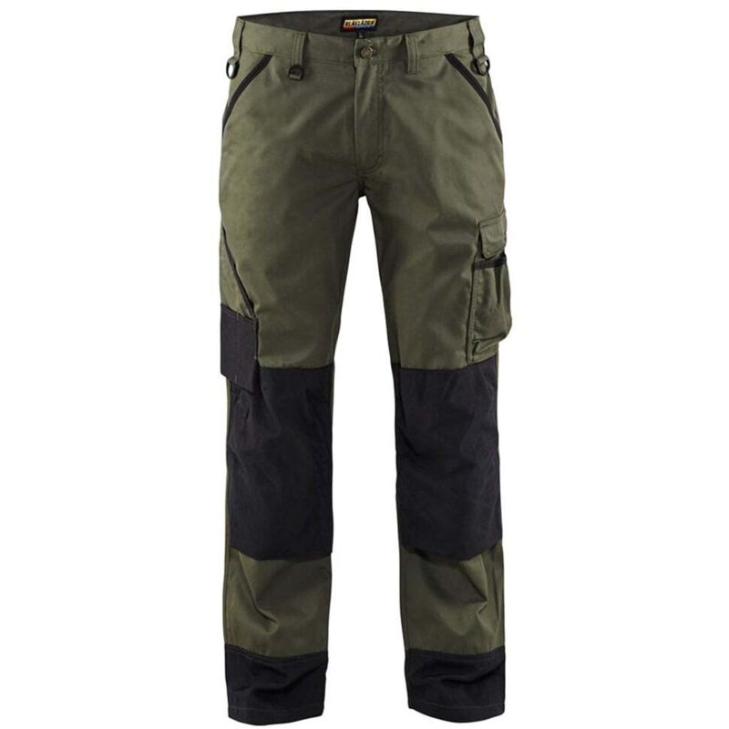 Blaklader - Pantalon de travail paysagiste - 1454 - Vert foncé - 44 - Jambes standards
