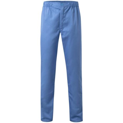 Pantalón pijama con doble costura de seguridad VELILLA Serie 336 L Celeste